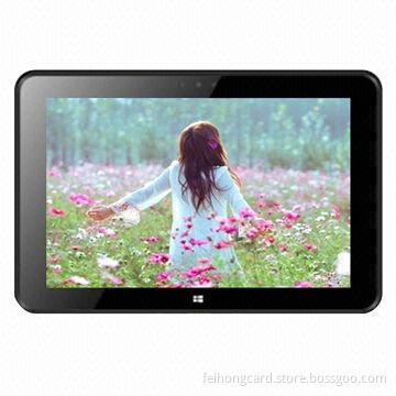 Microsoft's Windows 8 Tablet PC, Intel Baytrail-T (Quad-core), Z3740D 1.5-1.8GHz, Intel HD Graphic
